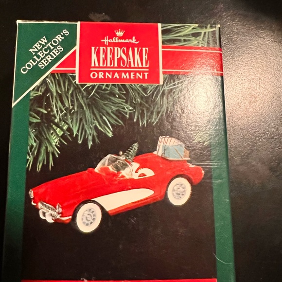 Hallmark 1957 Corvette 1991 Classic American Cars #1 Keepsake Ornament - Picture 2 of 6